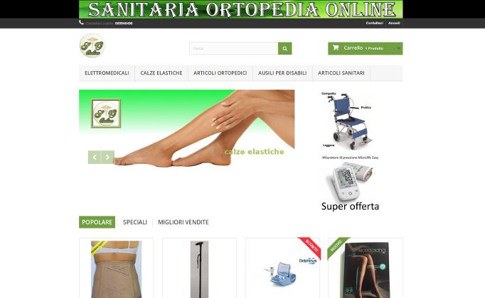 Ottimizzazione SEO sito e-commerce Ortopedia Sanitaria Online