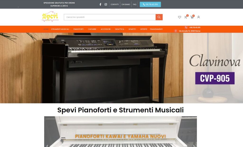 Caso studio Ottimizzazione SEO E-commerce Strumenti Musicali